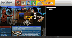 Desktop Screenshot of mundoetnico.com